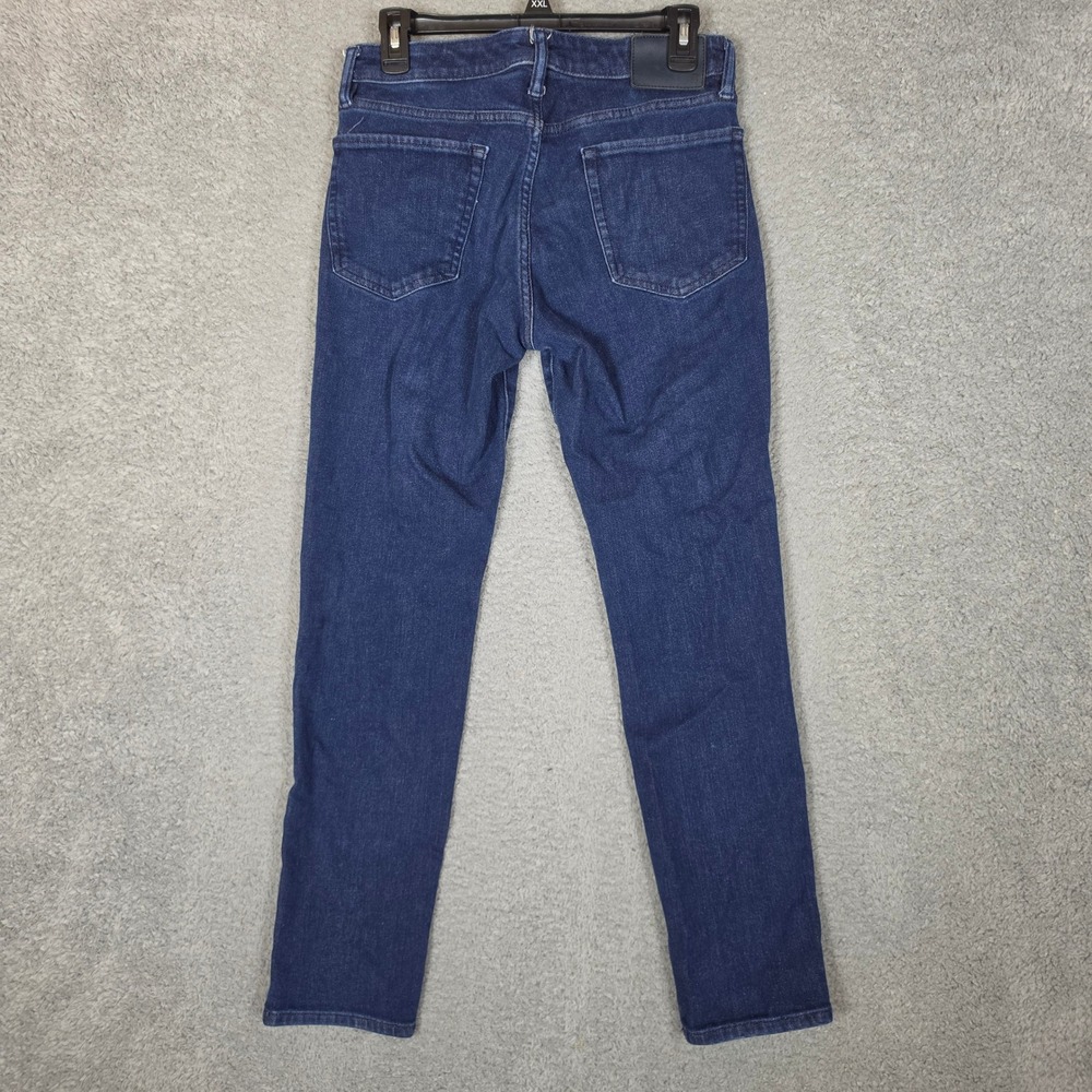 Bonobos Jeans Mens 30x30 Blue Stretch Dark Wash Denim Casual Office - Picture 3 of 9